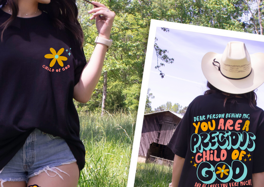 Christian Retro Tee- Child of God