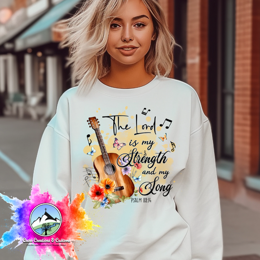 Christian-The Lord is my strength-Sweatshirt