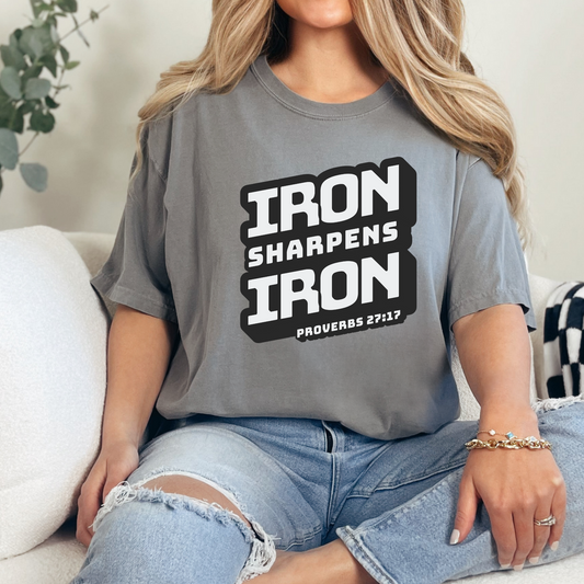 Christian Tshirt- Iron Sharpens Iron-Boutique Brand